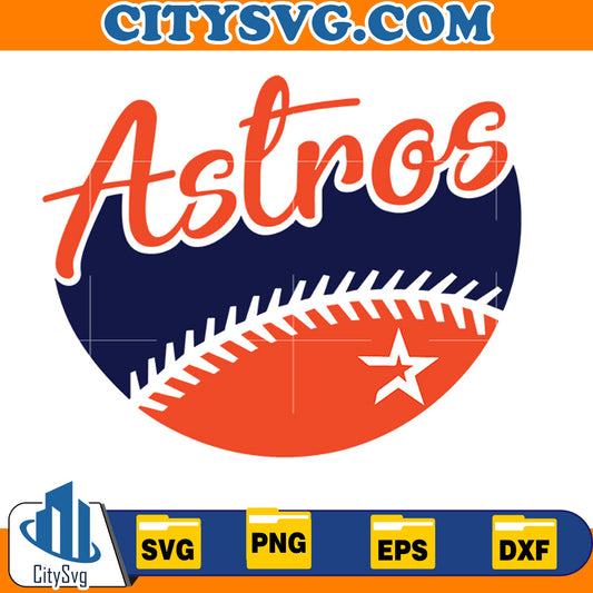 Houston astros svg, Baseball Svg