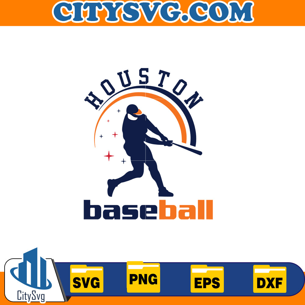 Houston astros svg, Baseball Svg