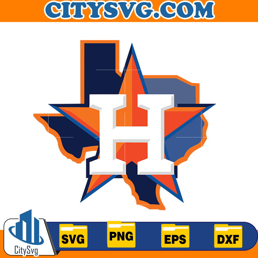 Houston astros svg, Baseball Svg