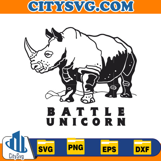 Battle Unicorn Svg, Unicorn Svg, Rhino Svg, Tshirt design, Svg, Eps, Dxf, Png, Instant Download