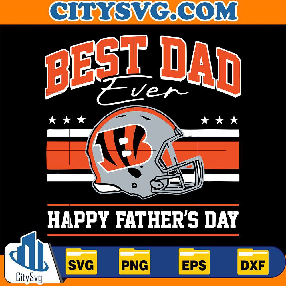 best-dad-ever-cincinnati-bengals-svg