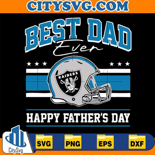 Best Dad Ever Las Vegas Raiders Svg CITYSVG