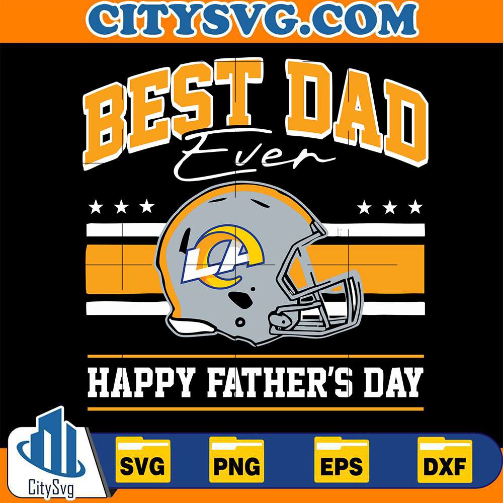 best-dad-ever-los-angeles-rams-svg