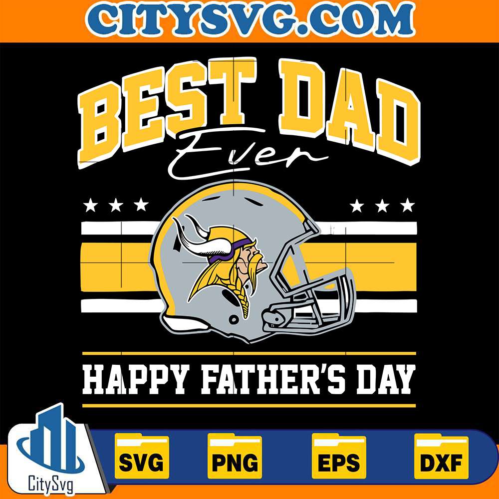 best-dad-ever-minnesota-vikings-svg
