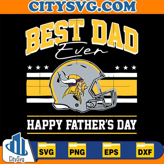 best-dad-ever-minnesota-vikings-svg