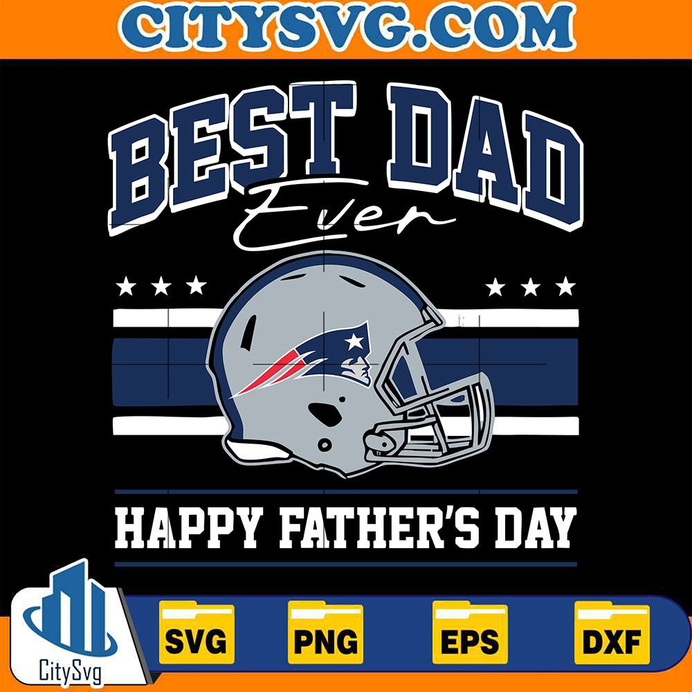 best-dad-ever-new-england-patriots-svg