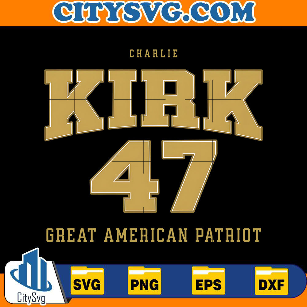 charlie-kirk-47-great-american-patriot-svg