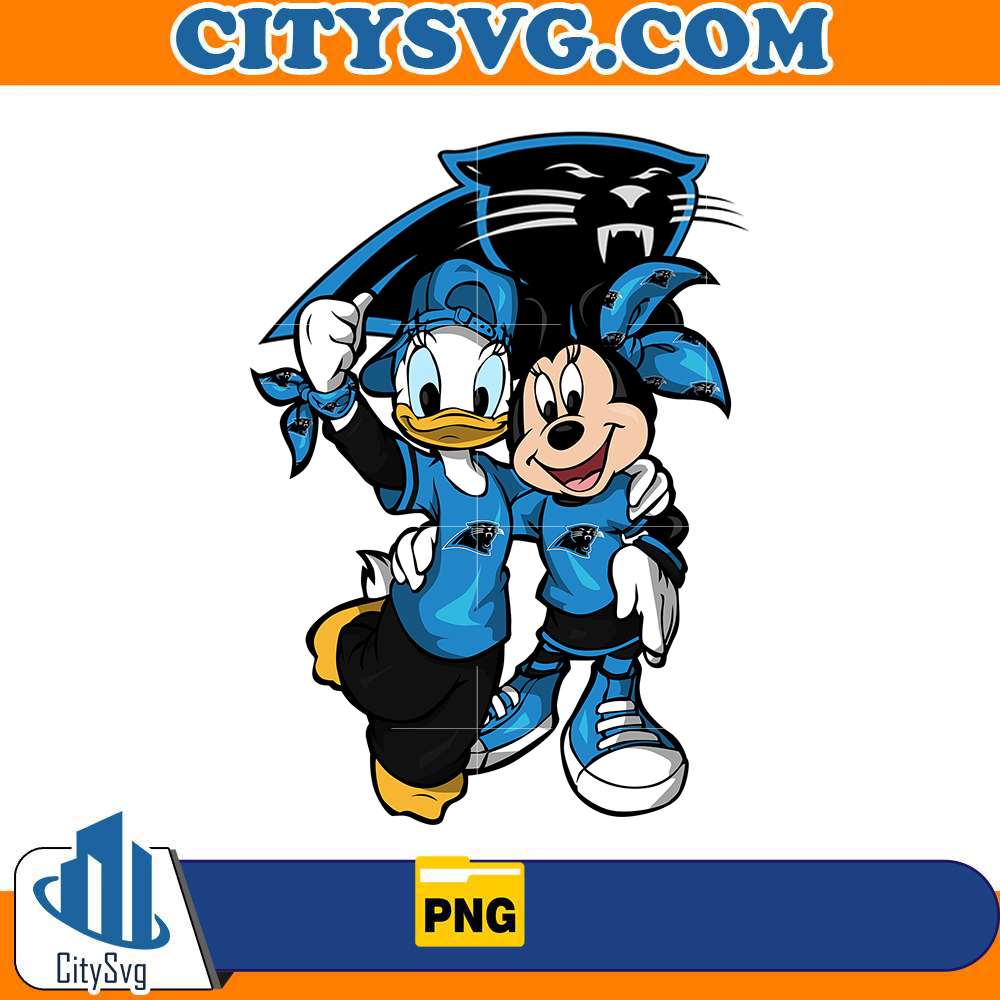 daisy-minnie-carolina-panthers-png