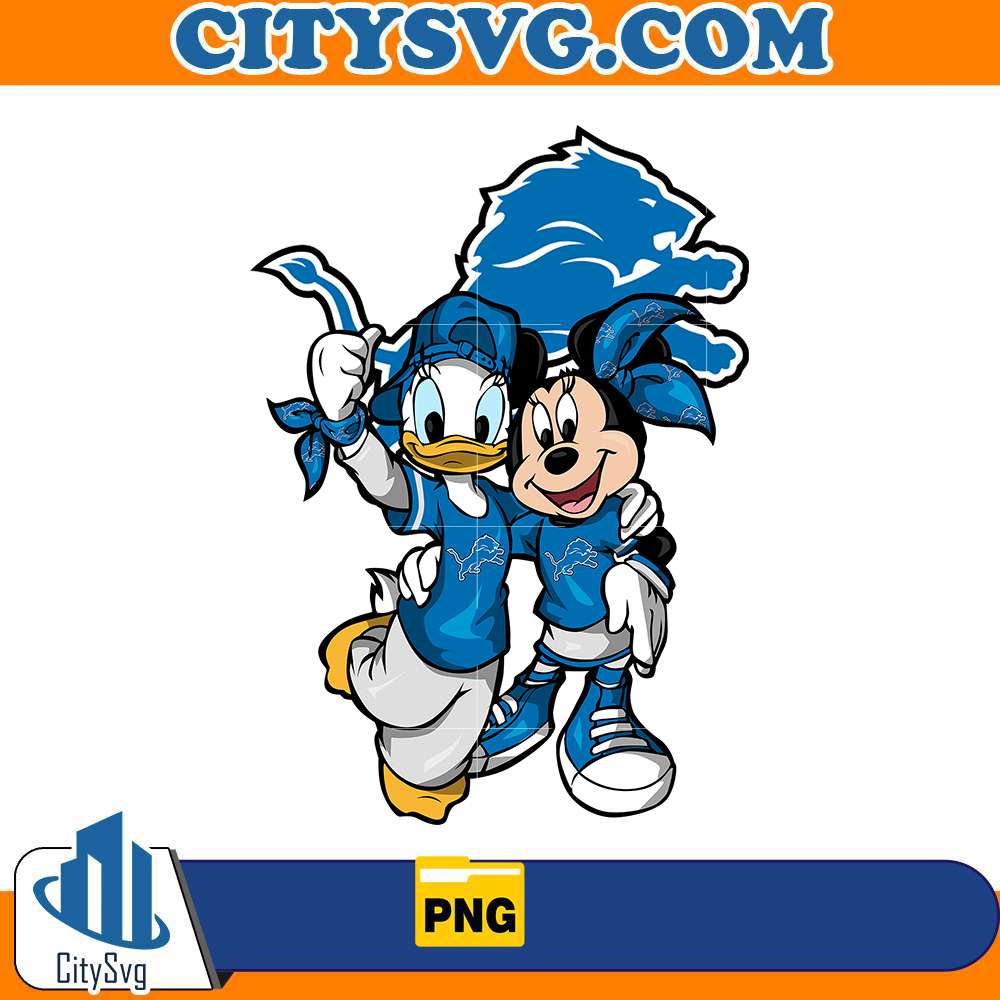 daisy-minnie-detroit-lions-png