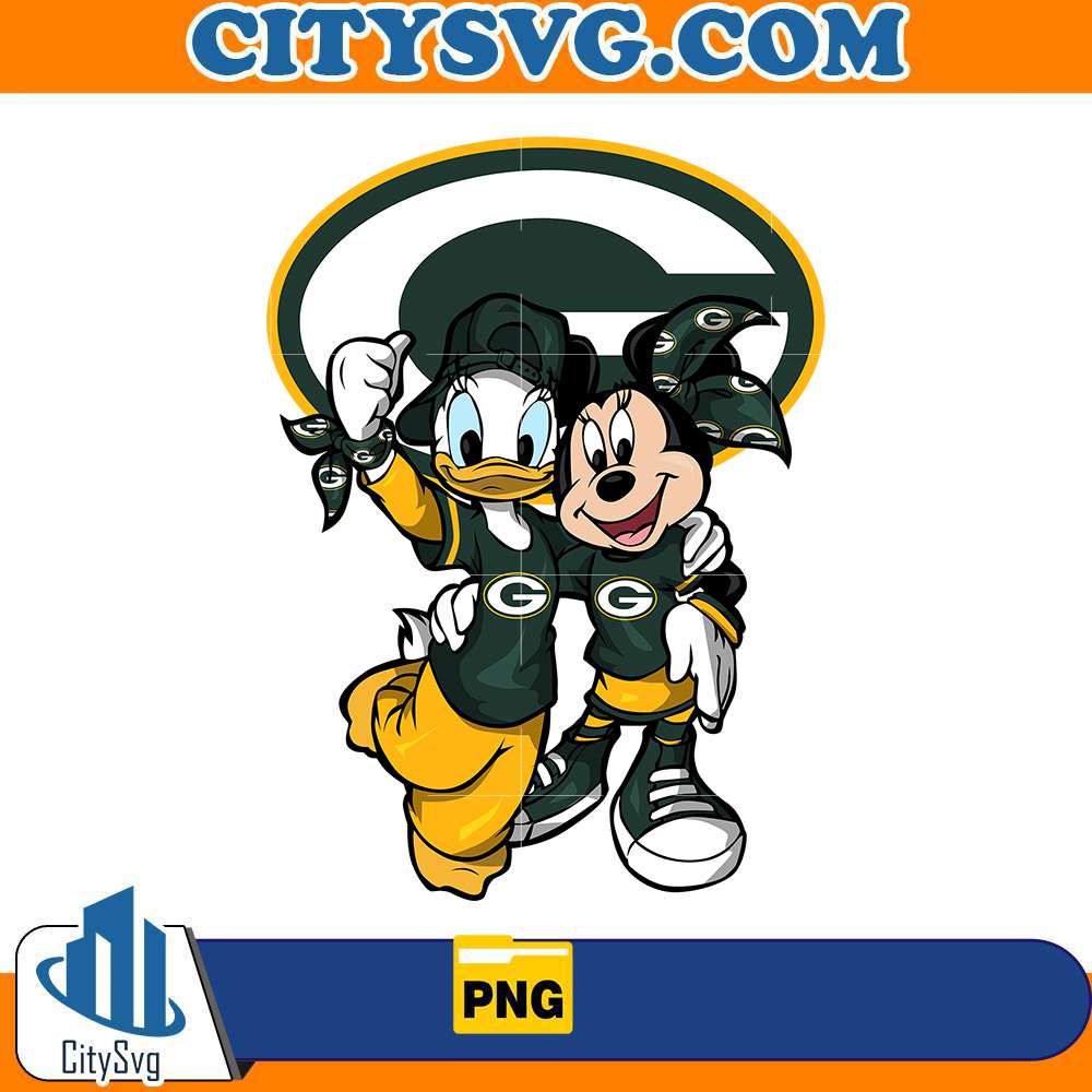 daisy-minnie-green-bay-packers-png