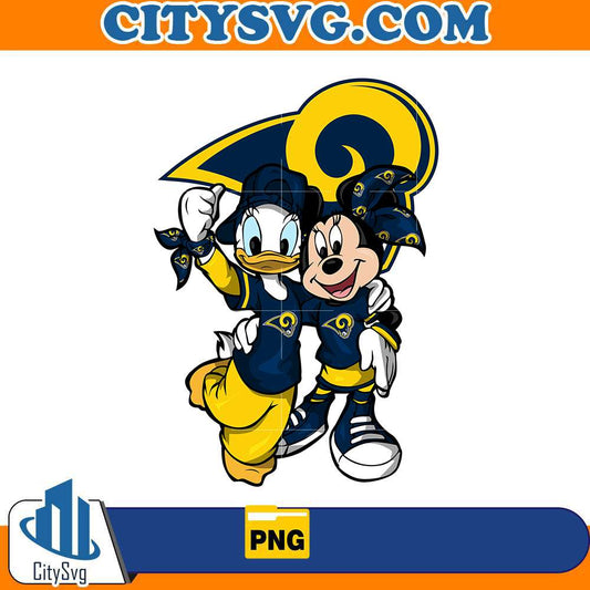 daisy-minnie-los-angeles-rams-png