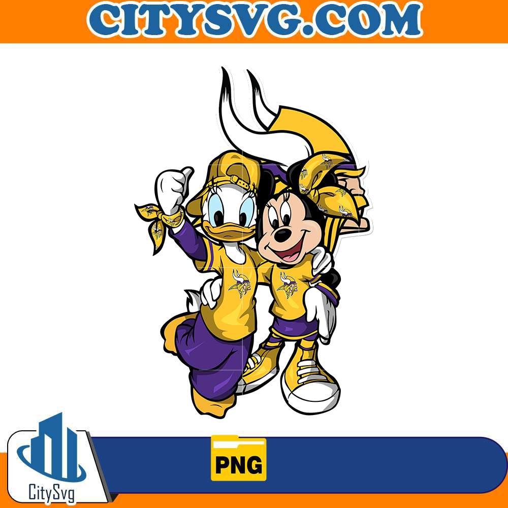 daisy-minnie-minnesota-vikings-png