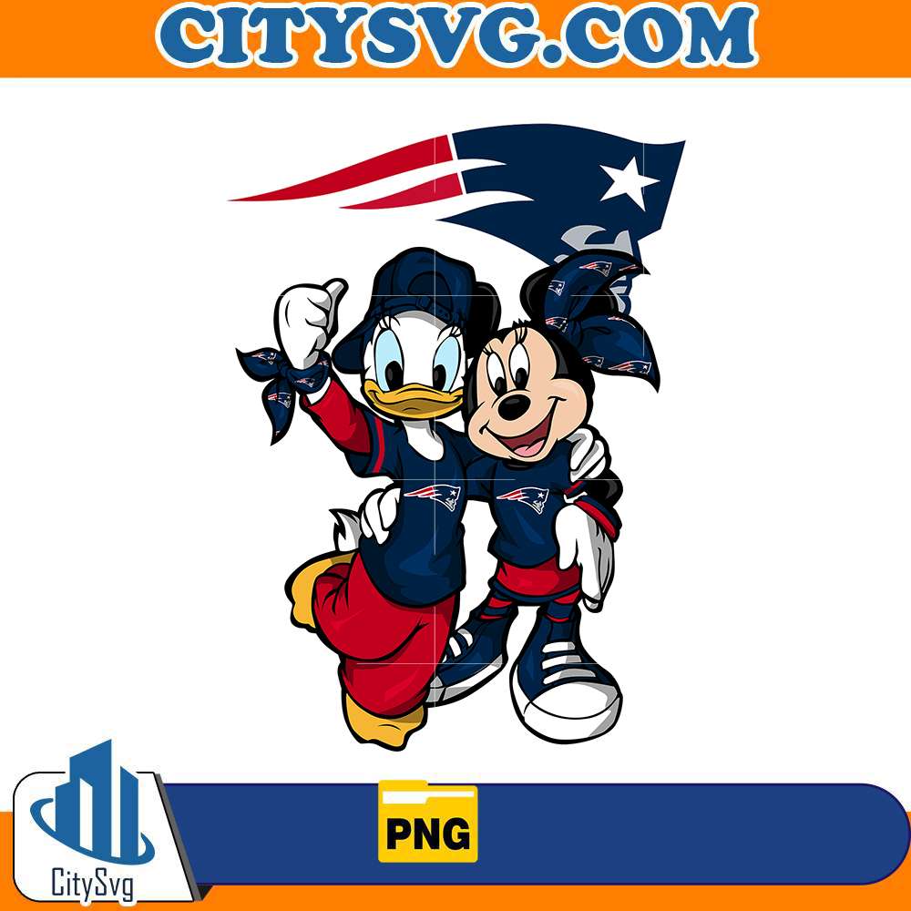 daisy-minnie-new-england-patriots-png