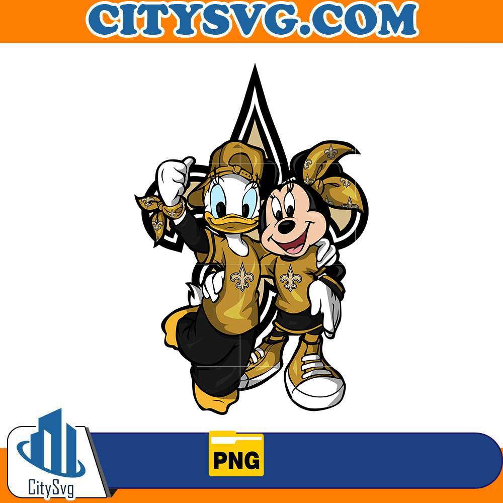daisy-minnie-new-orleans-saints-png