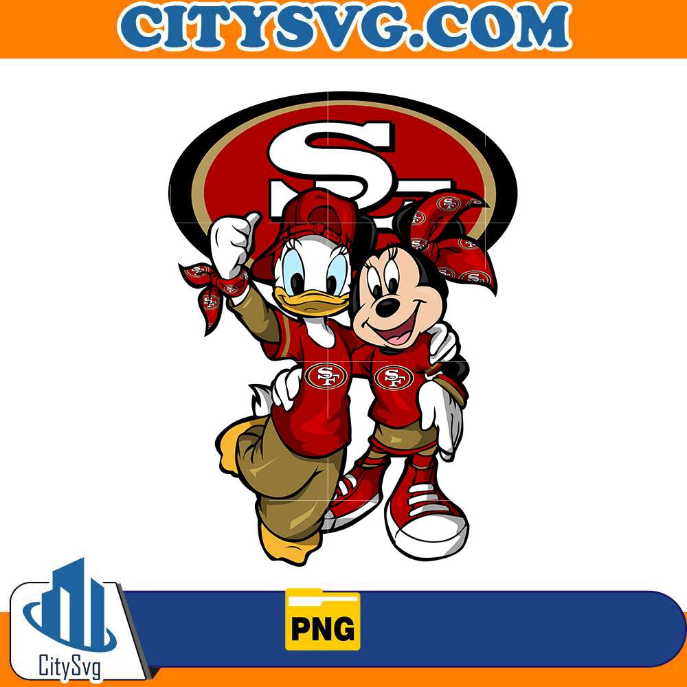 daisy-minnie-san-francisco-49ers-png