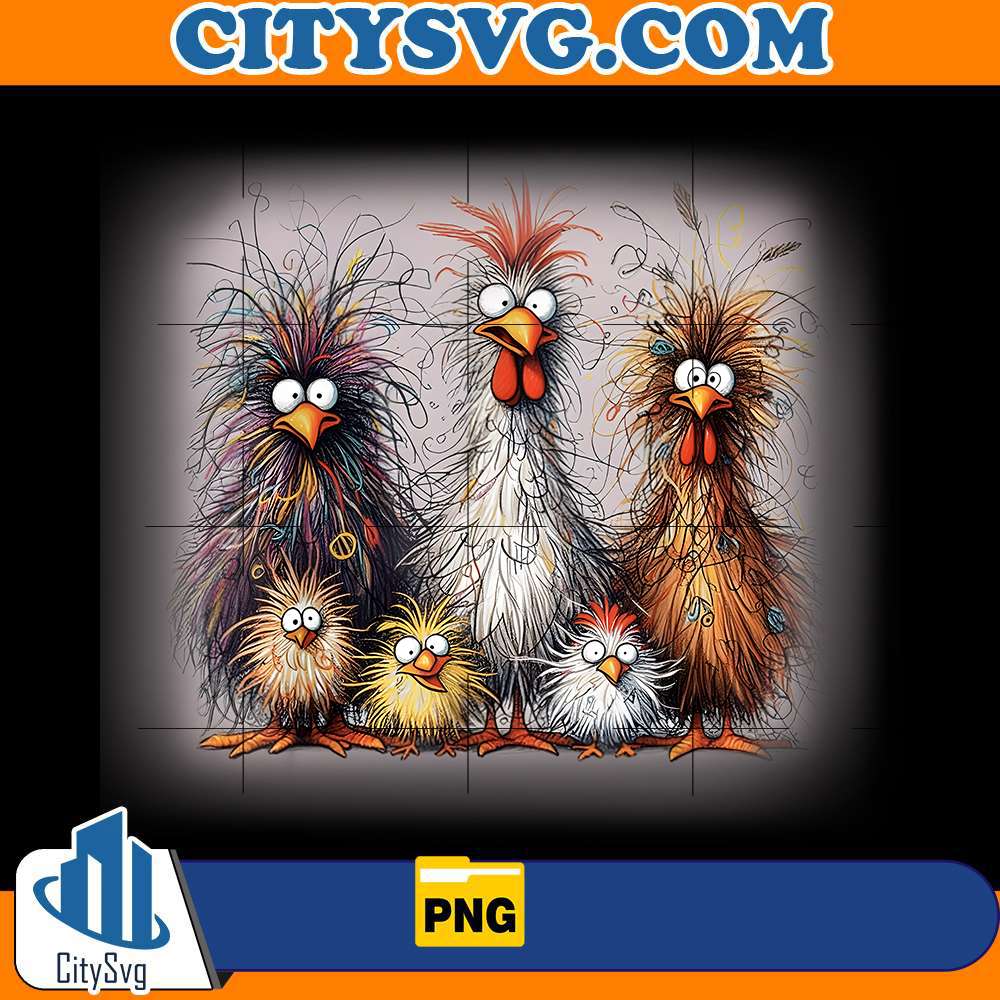 eagerlys-colorful-funny-chicken-art-png
