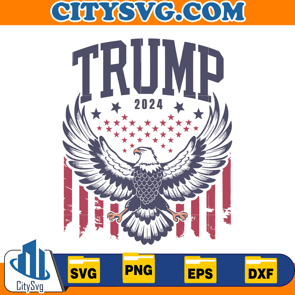 Eagle Trump 2024 Svg