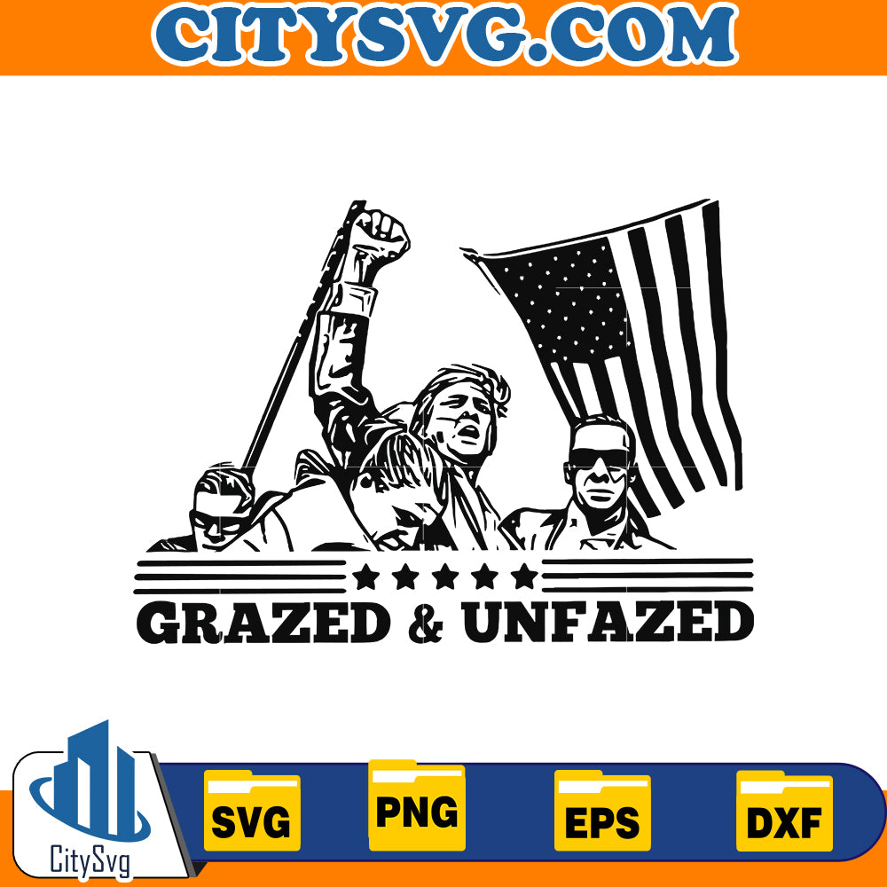 Grazed & Unfazed Svg