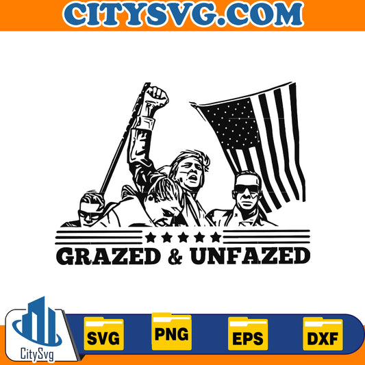 Grazed & Unfazed Svg