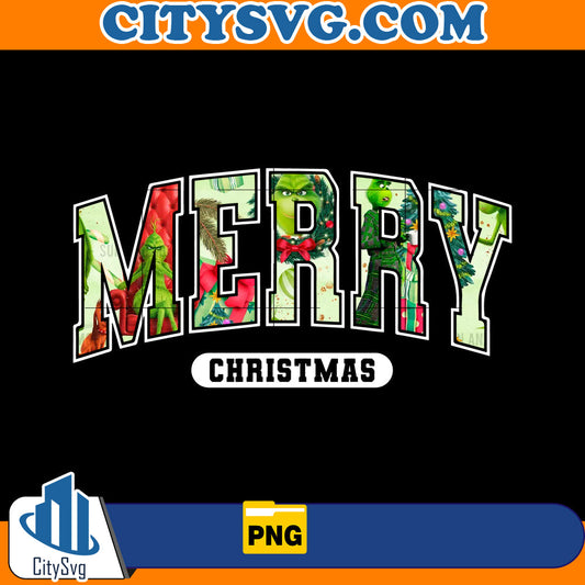 Merry Christmas Grinch Png CitySvg