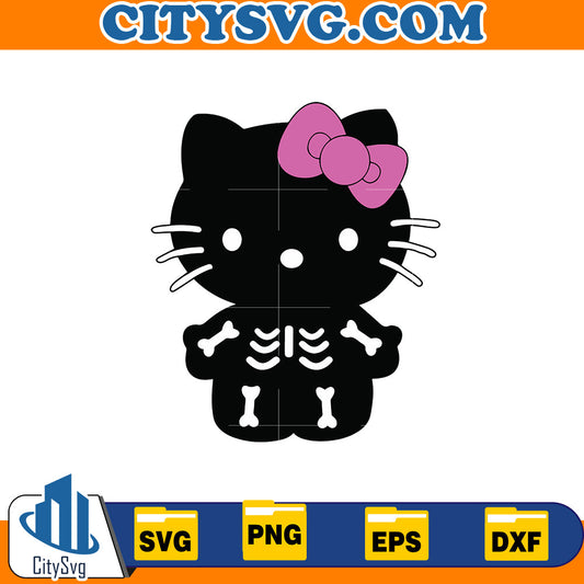 Hello kitty halloween Svg