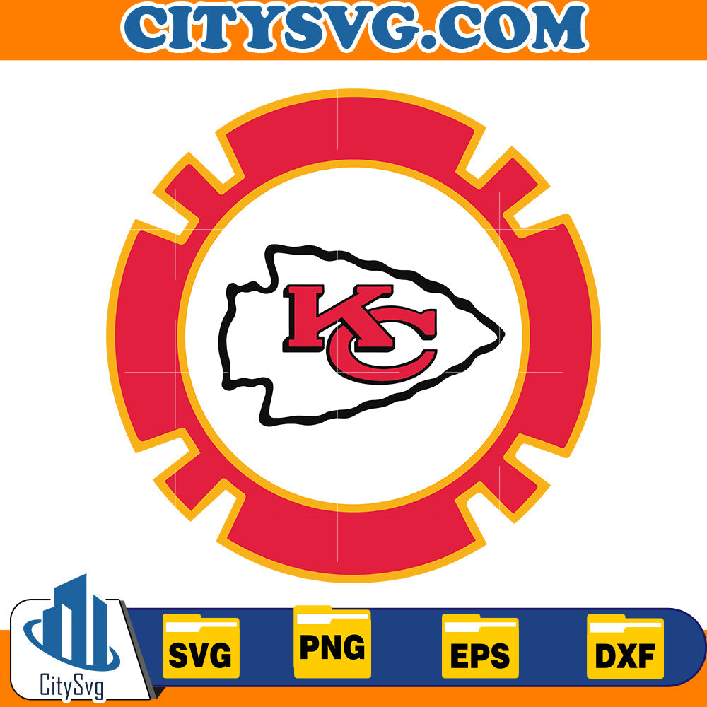 Logo Kansas city chiefs Svg