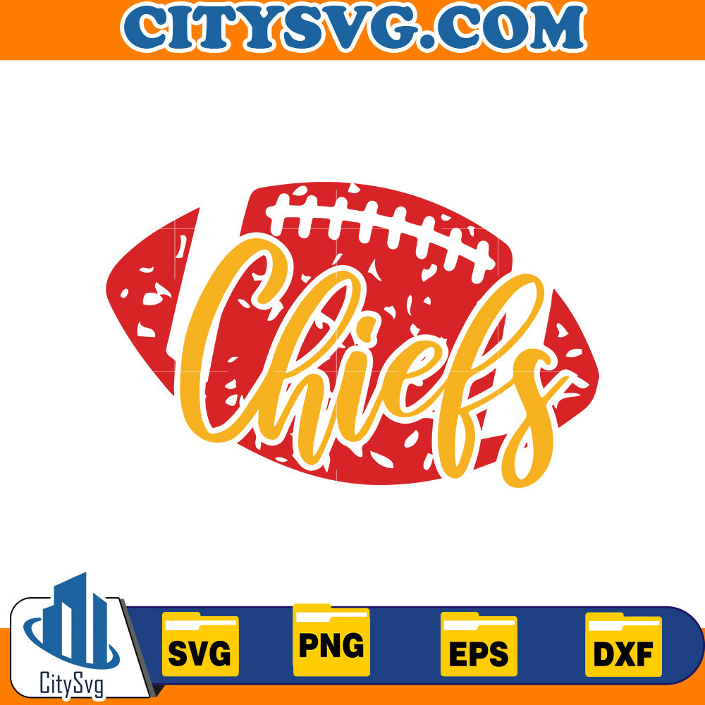 Football Chiefs Svg