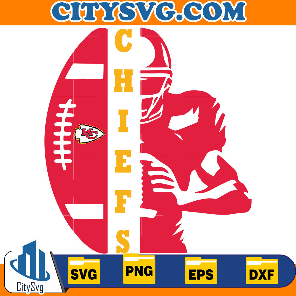 NFL Chiefs Svg