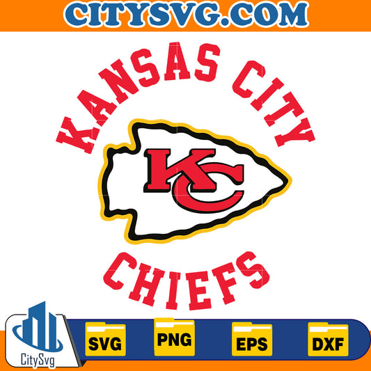 Logo Kansas city chiefs Svg