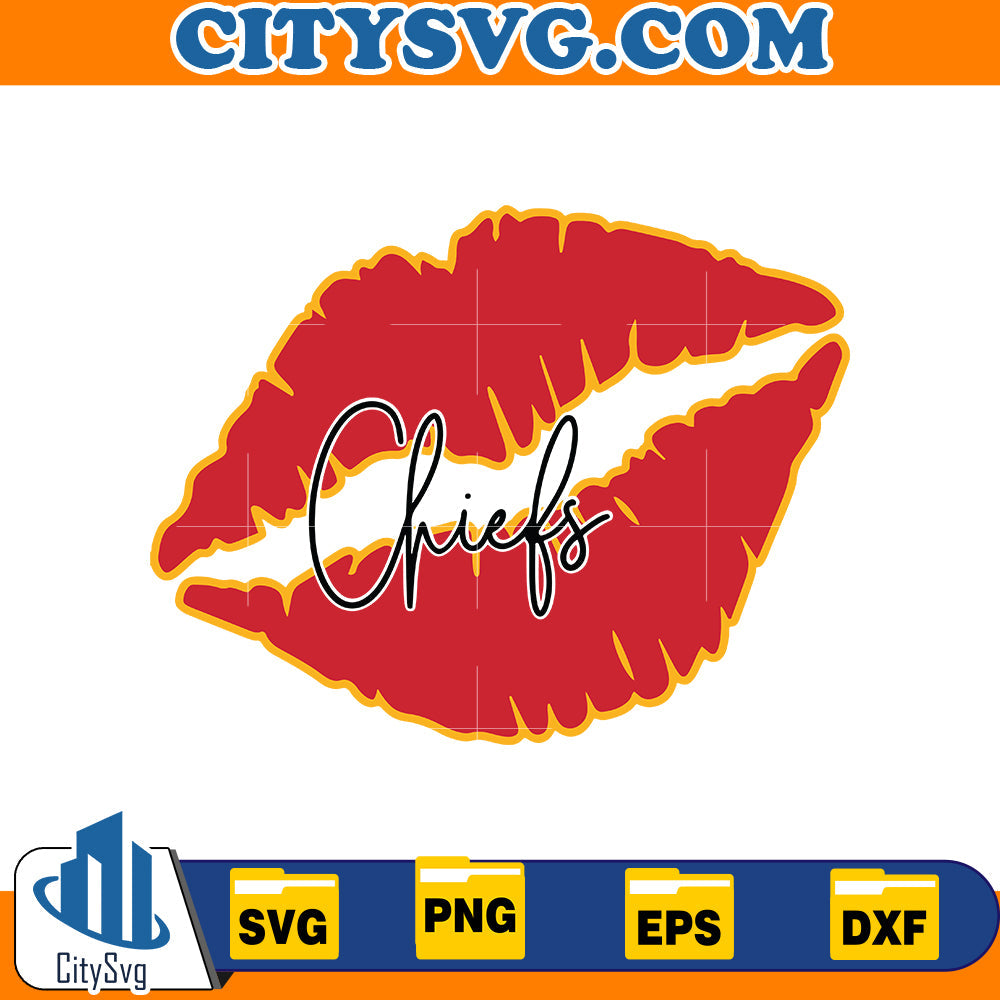 Lip Chiefs Svg