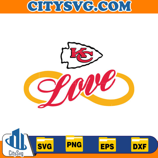 Love Chiefs Svg