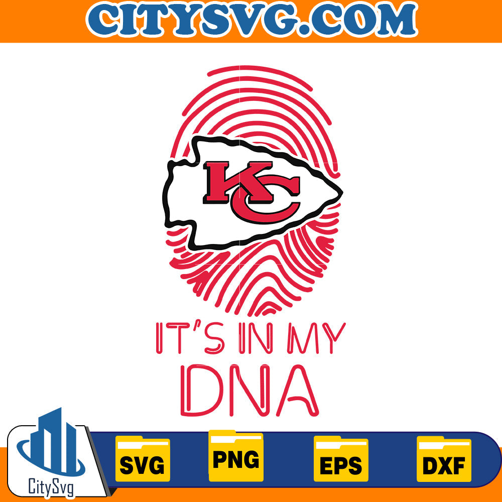 Chiefs It's in my DNA svg