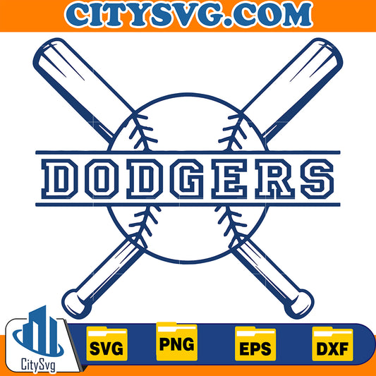 Los Angeles Dodgers Svg