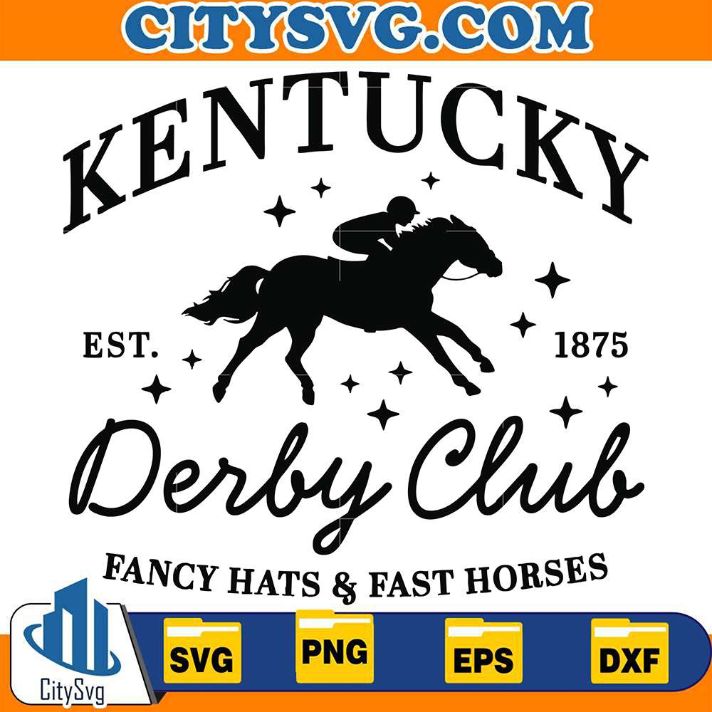 kentucky-horse-racing-svg