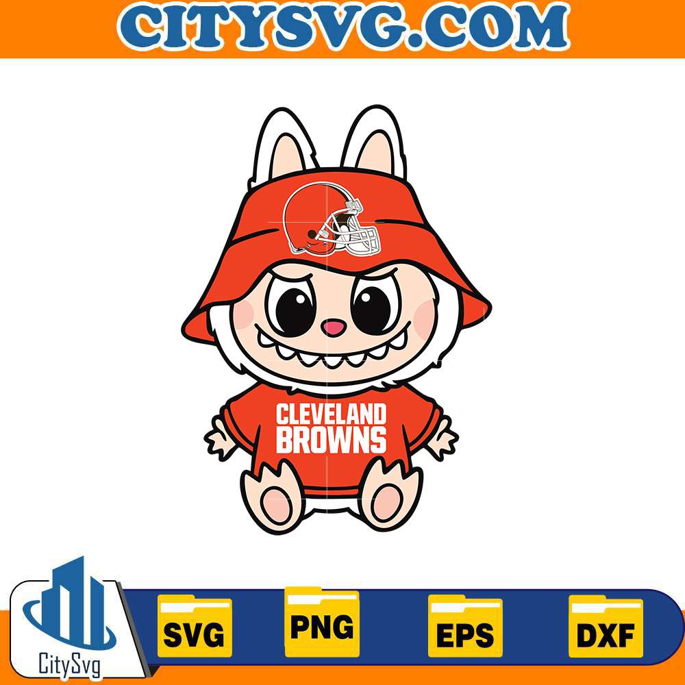 labubu-cleveland-browns-svg