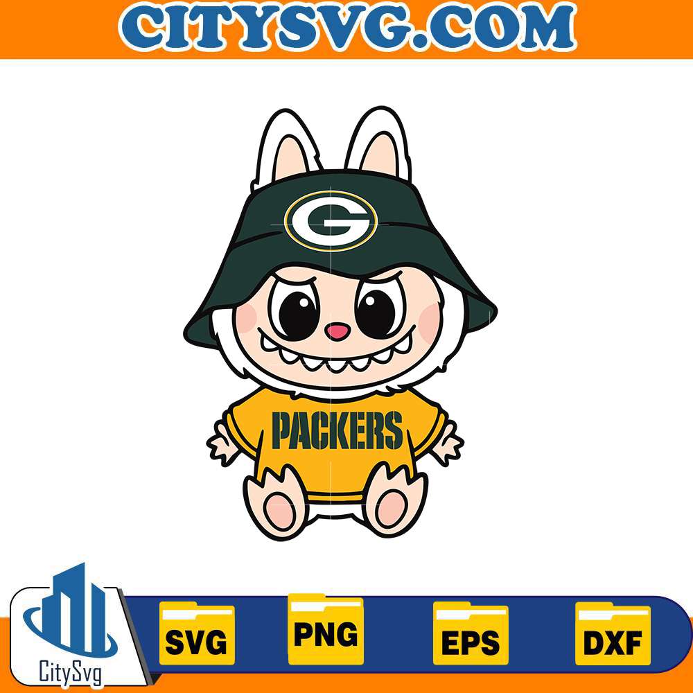 labubu-green-bay-packers-svg