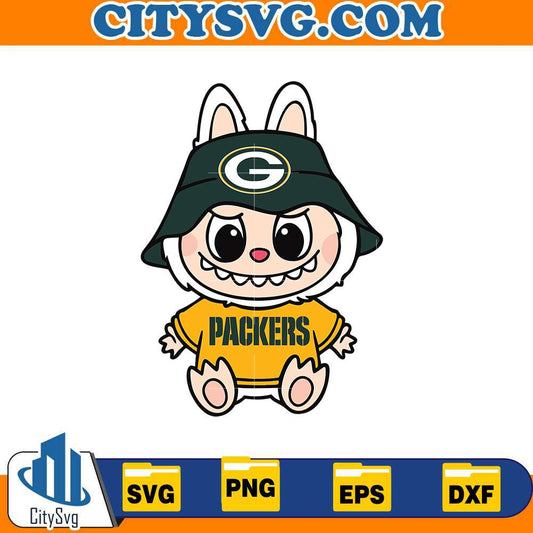 labubu-green-bay-packers-svg