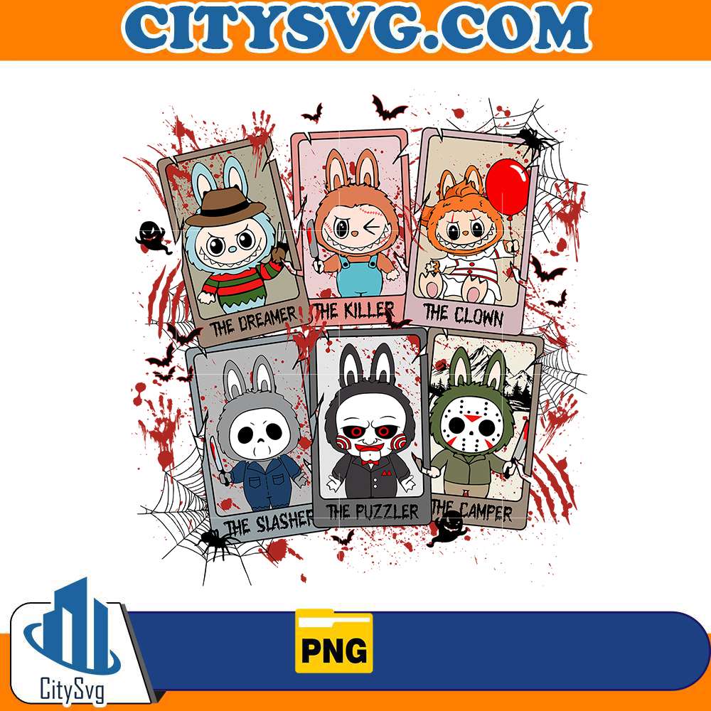 labubu-horror-killer-cards-halloween-png
