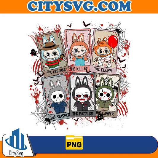 labubu-horror-killer-cards-halloween-png