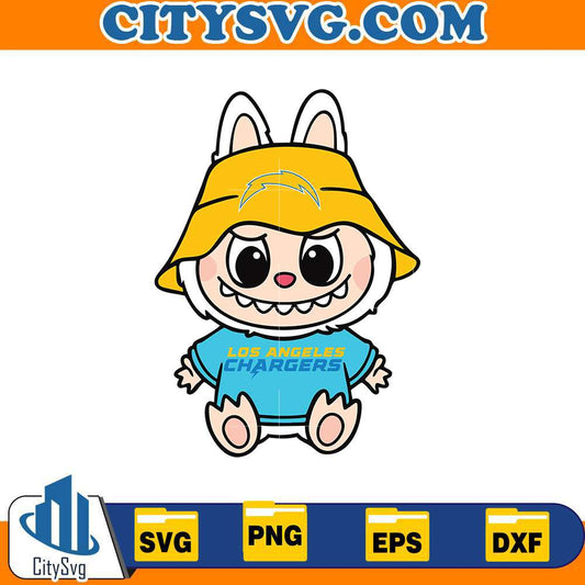 labubu-los-angeles-chargers-svg