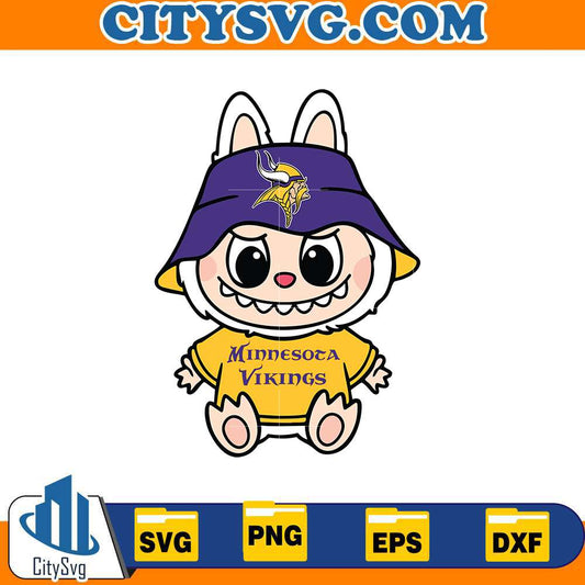 labubu-minnesota-vikings-svg