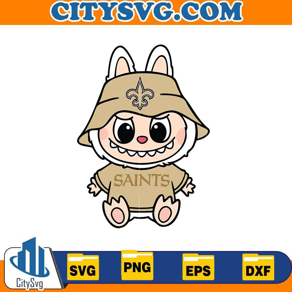 labubu-new-orleans-saints-svg