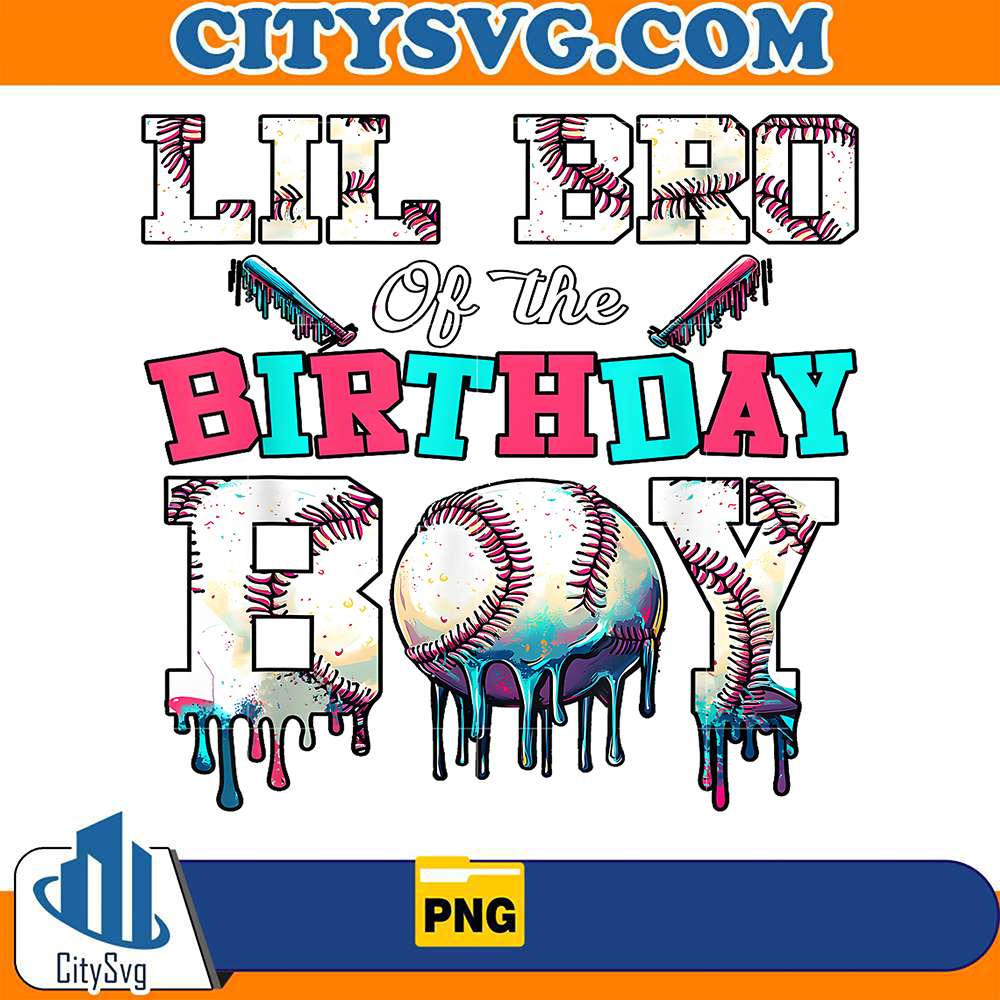 lil-bro-of-the-birthday-boy-baseball-ice-cream-drip-brother-png