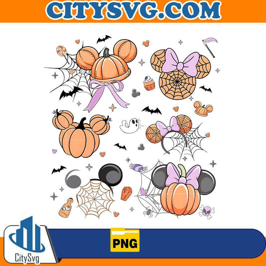 Nightmare On Main Street Png, Magical Mouse Halloween PNG CitySvg