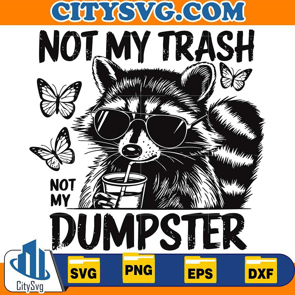not-my-trash-dumpster-svg