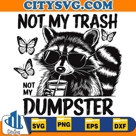 not-my-trash-dumpster-svg