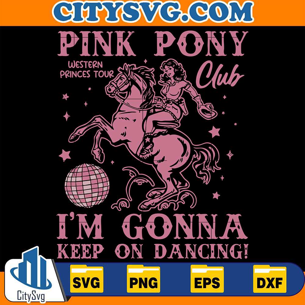 pink-pony-im-gonna-keep-on-dancing-svg