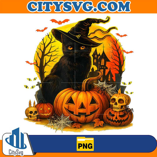 retro-black-cat-witch-png-scary-halloween-pumpkin-png