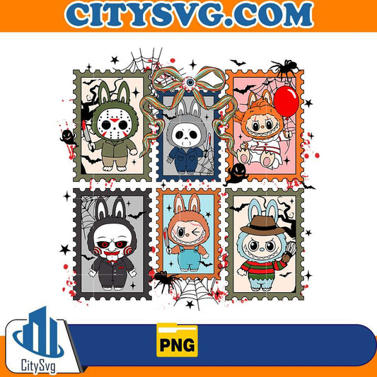 scary-labubu-halloween-postage-png