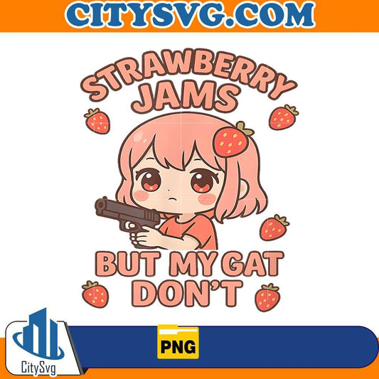 strawberry-jams-but-my-gat-don-t-png-kawaii-chibi-girl-png